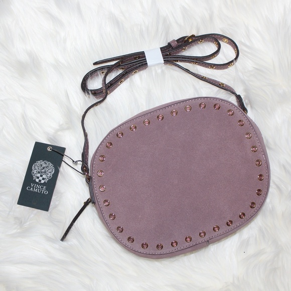 Vince Camuto Handbags - ⬇️NWT Vince Camuto Mauve Areli Leather Crossbody